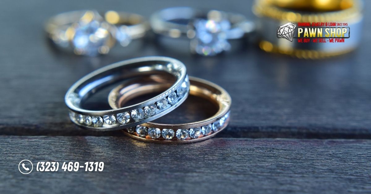 Pawn shop hot sale wedding rings