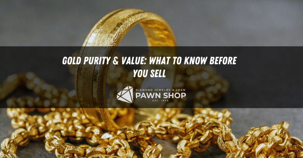 gold purity value what to know before you sell