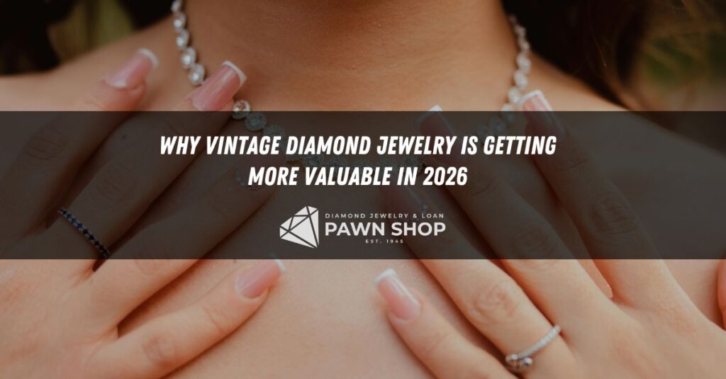 why vintage diamond jewelry is getting more valuable in