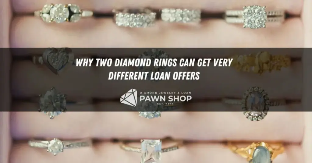 why two diamond rings can get very different loan offers